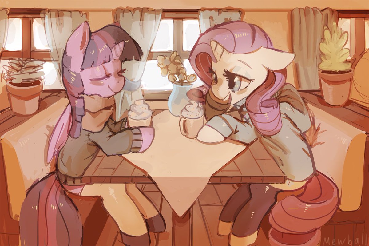 _mewball's tweet photo. cozy cafe #mlp https://t.co/PORbZpe6lb