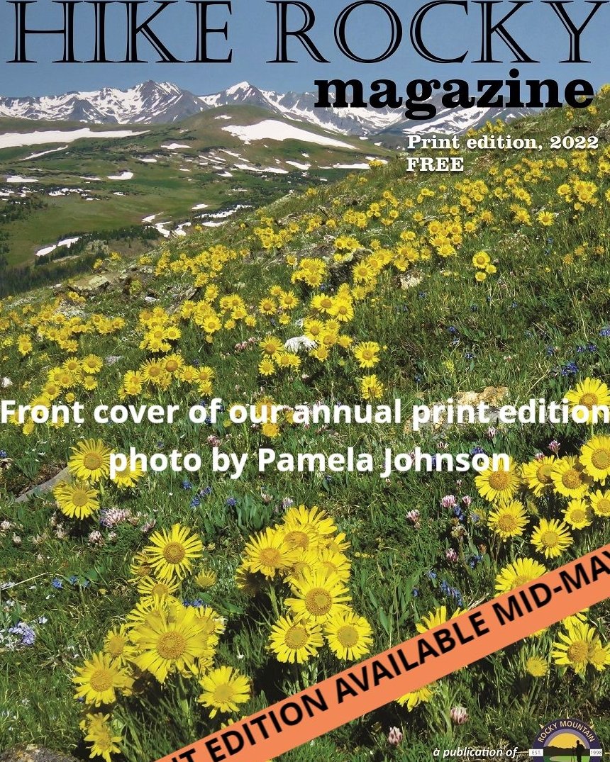 Follow this link: flipsnack.com/7CFFD95569B/hi… to read/view Hike Rocky's interview of John Shelton, our Featured Artist on display.