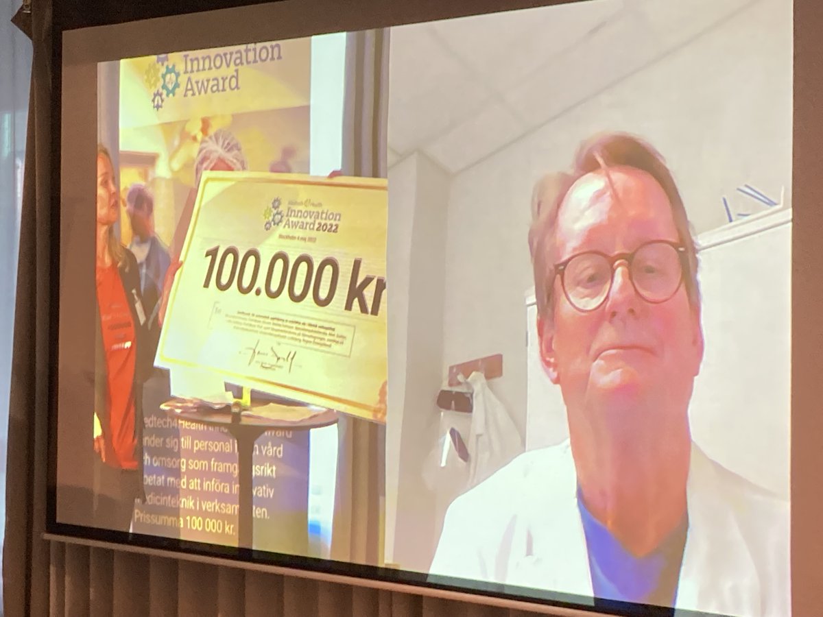 Vinnare av Medtech4Health Award 2022: SeeWound för automatisk uppföljning av svårläkta sår i klinisk verksamhet. medtech4health.se/de-ar-finalist…