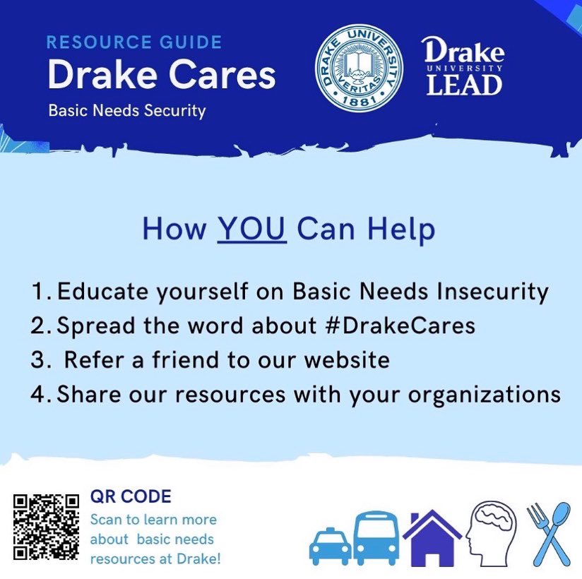 DrakeSenate's tweet image. From the students in the LEAD Capstone!