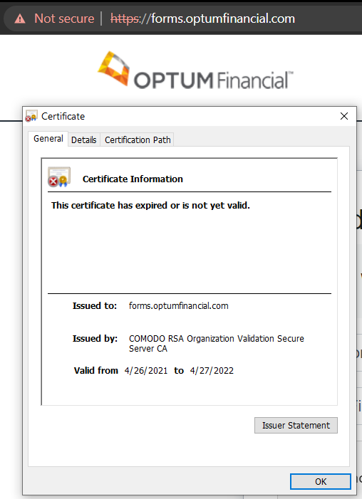 LamarKoch6's tweet photo. @Optum did someone mess up the sprint planning for this? https://t.co/JyPsGZZqRN