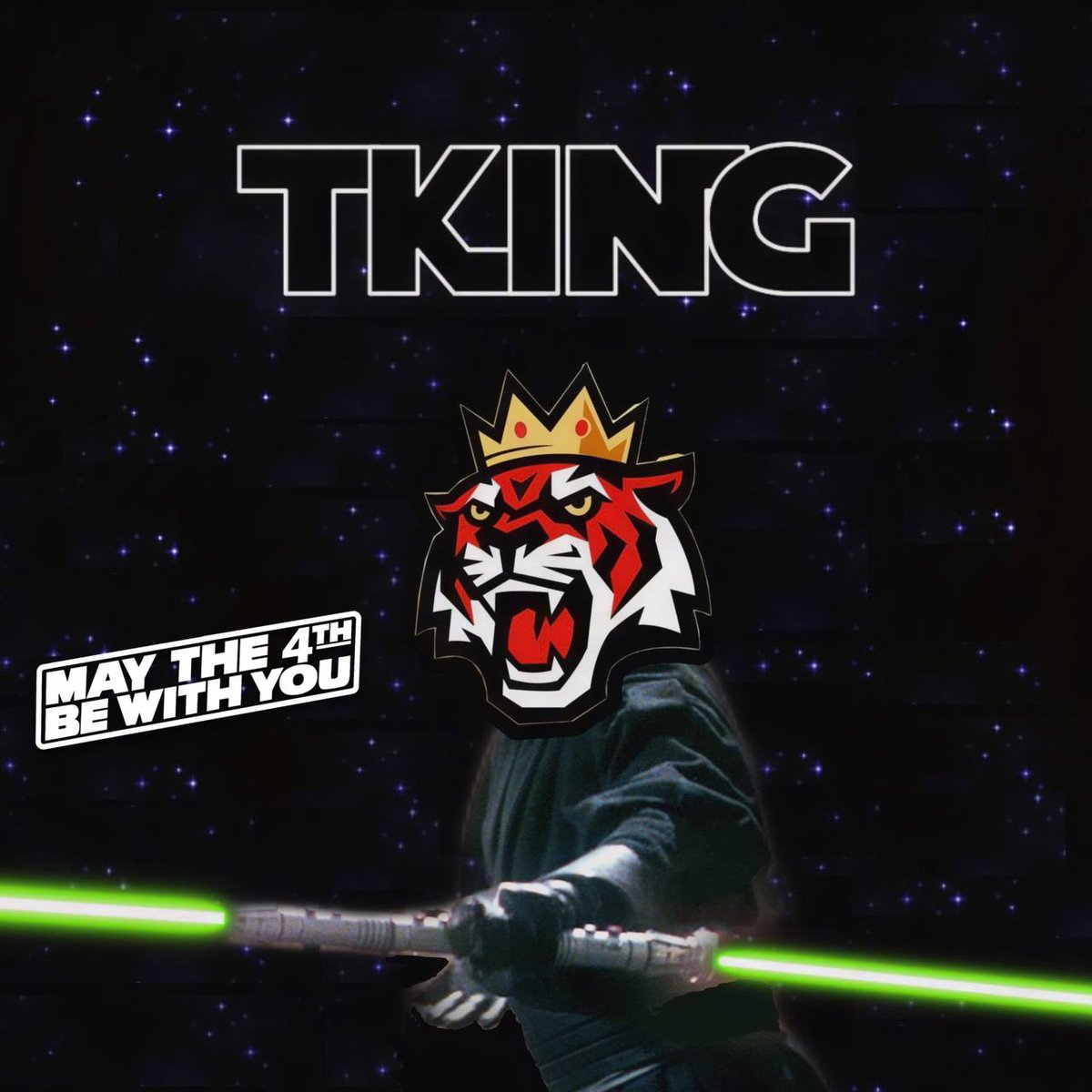 Tiger_King_Coin's tweet photo. May the 4th be with you!  

Our team is working hard FOR YOU:
🐯Tiger Kingdom Metaverse
🐯P2E games (1st coming VERY SOON)
🐯NFT’s that you will ❤️

PS: Next week is my 1st Birthday!  Maybe some big announcements coming! 🚀🚀

📸@inonewordorless
#TKING2aPenny 
#MayThe4thBeWithYou https://t.co/6BnckwnyHO