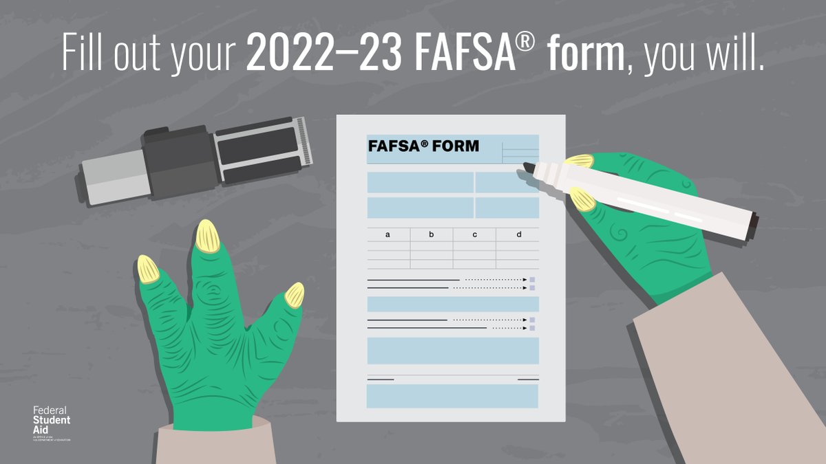 FAFSA's tweet photo. #MaytheFourthBeWithYou and your FAFSA® form application. https://t.co/wdDmg7cr0I https://t.co/SCZIVp7Vmi