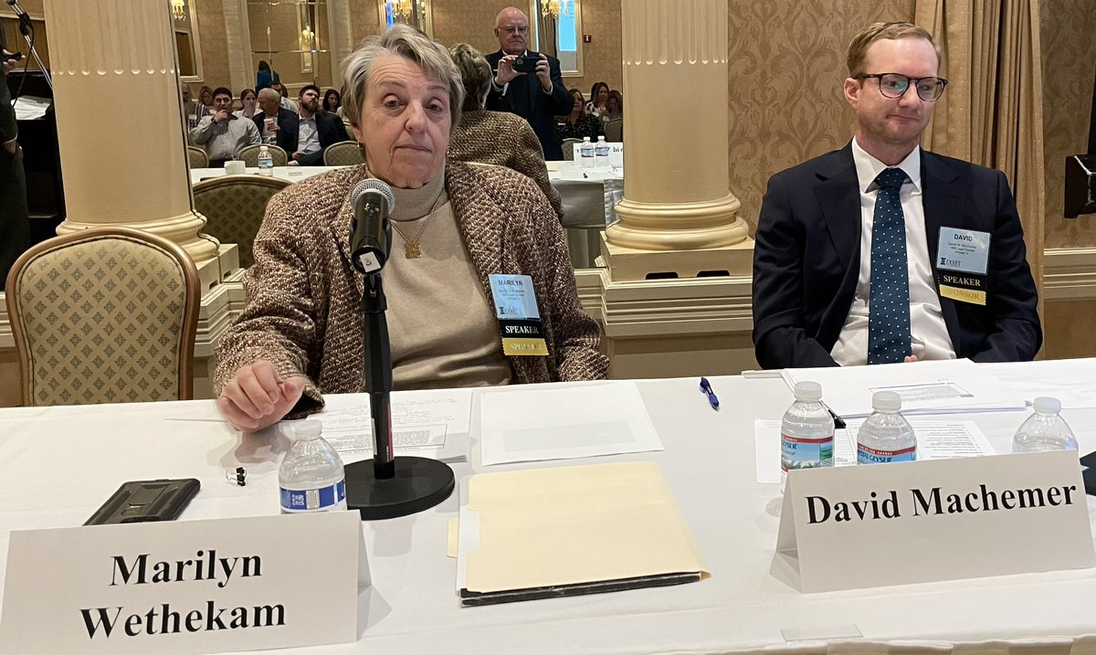 cdrury_cost's tweet photo. Special thanks to Marilyn Wethekam &amp; David Machemer @HMBchtd &amp; Karl Frieden @cost for presenting at todays @ChicagoTaxClub &amp; @cost Mid-West States Tax Seminar the leading state tax issues in litigation around the country &amp; what the litigation means to taxpayers. #cost2022 https://t.co/1iL8eMGiXQ