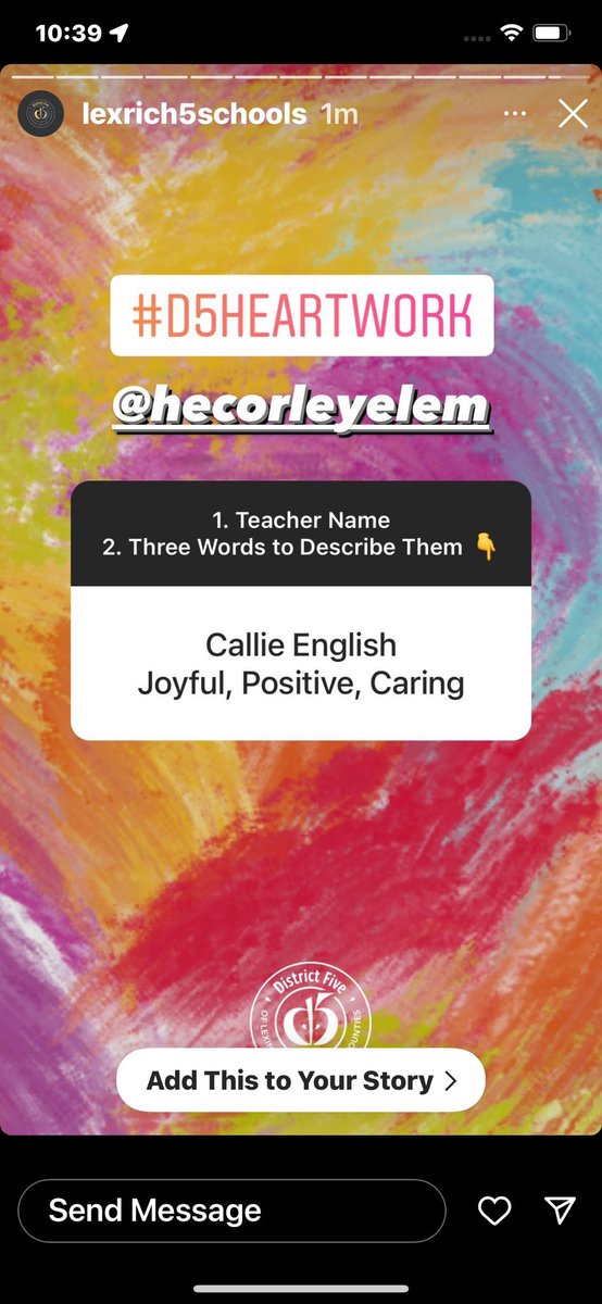 Day made ❤️ #D5Heartwork <a href="/hecorleyelem/">H.E. Corley Elem</a> #HECMontessori #HECleads