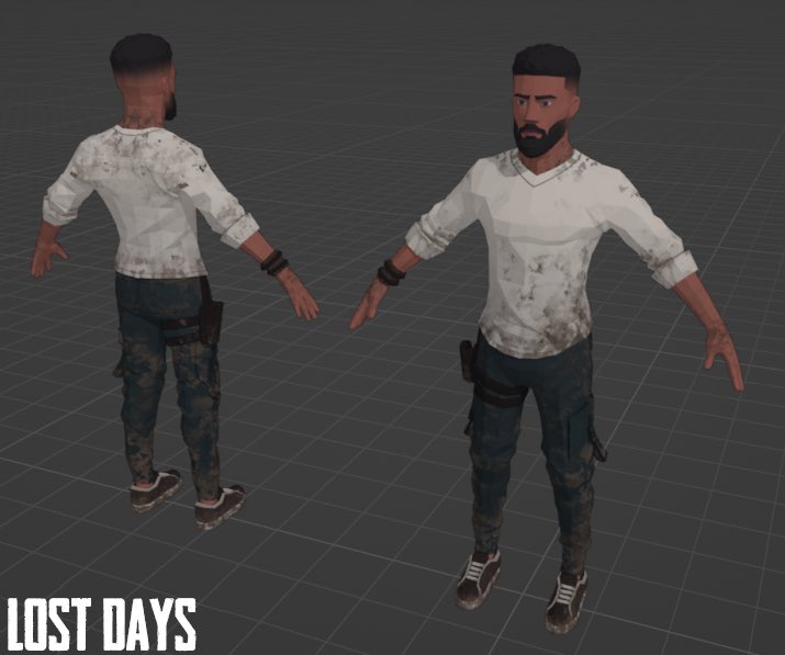Meet the protagonist! In Lost Days you don’t start out with armor. You have to earn it. Each armor provides different upgrade to the player.
#gamedev #gamedevelopment #madewithunity #IndieGameDev  #indiegame  #mobilegames