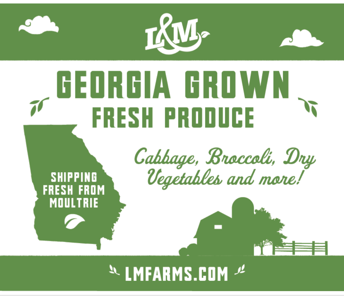 LMCompanies's tweet image. #GeorgiaGrown goodness now shipping fresh from Moultrie, GA. Give us a call today!
#rootedininnovation #freshproduce #lmfamilyfarms #nofarmsnofood #agriculture #cabbage #broccoli #peppers