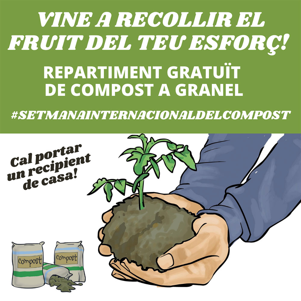 Aj_Collsuspina's tweet photo. 👉 Fins el 7 de maig, Setmana Internacional del Compost. ICAW #setmanaInternacionalDelCompost 🌍♻️ https://t.co/hHNvevTzf2 https://t.co/X9YEXDHXNw