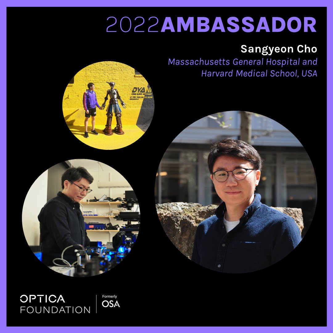 Hello, friends, I am very pleased to share the amazing news that I am selected as the 2022 OPTICA ambassador. If you need networking or collaboration with fellow researchers related to optics, please contact me and I will be able to help. Thank you.
#OpticaAmbassador #MGH