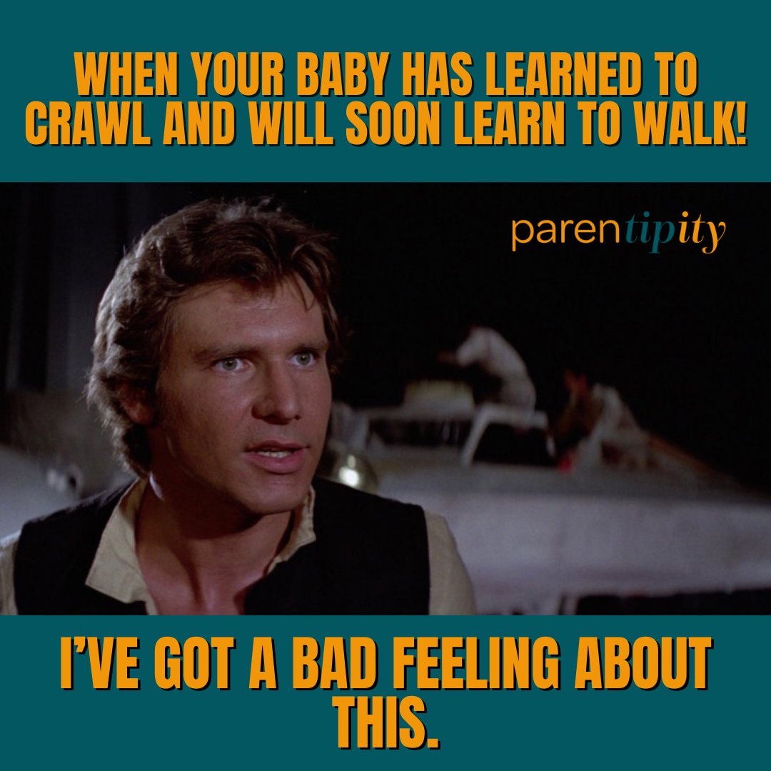 The baby grows into a mobile toddler, and I dare you to find a parent who hasn't said this statement when the house becomes too quiet. So, what exactly happened? May the FOURTH be with you.