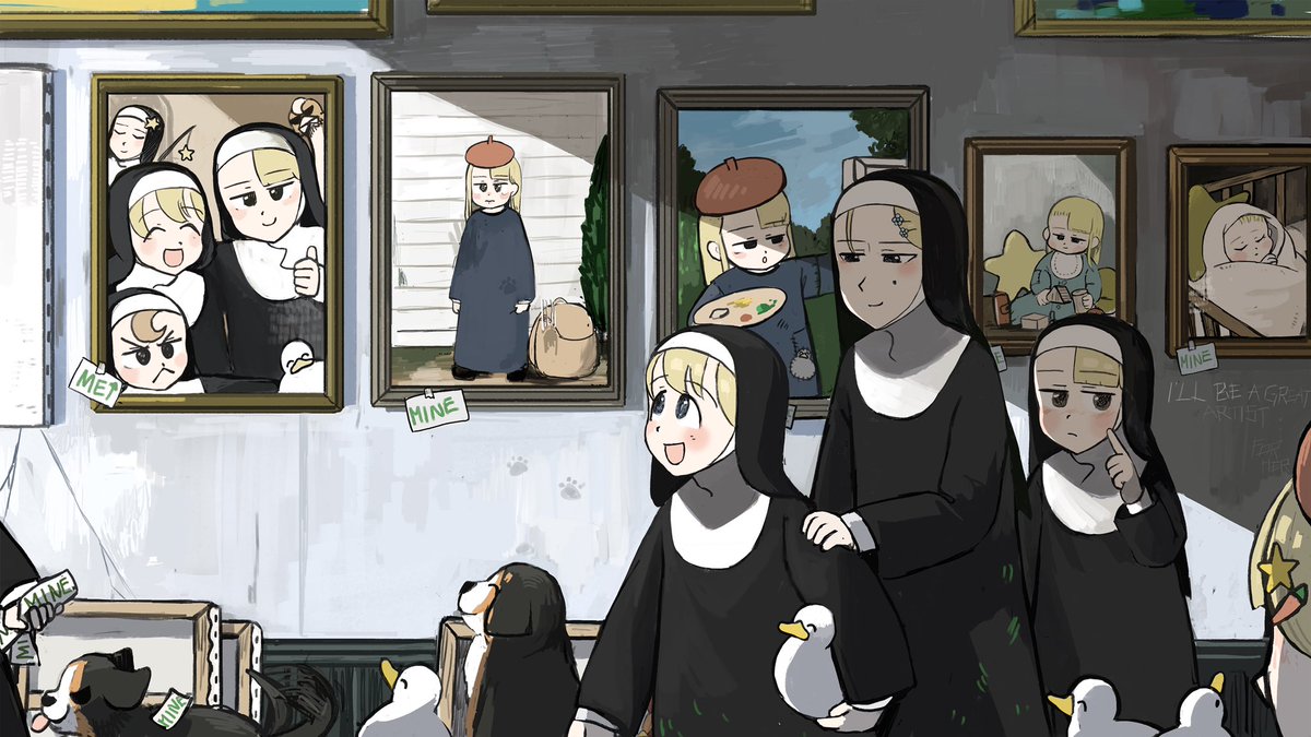 圖https://pbs.twimg.com/media/FR7P7uSVUAIzzJu.jpg, 修道院的修女們