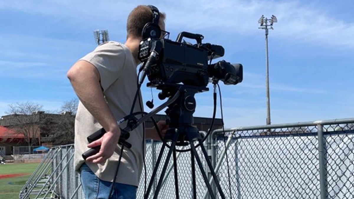 GriffNetwork's tweet photo. On April 30, @CanisiusCollege students made history with the first fully-run student ESPN3 broadcast, as @GriffsSoftball swept Manhattan.

Full release:
https://t.co/PQP2UgKd8n

#Griffs https://t.co/tGp5aluY6c
