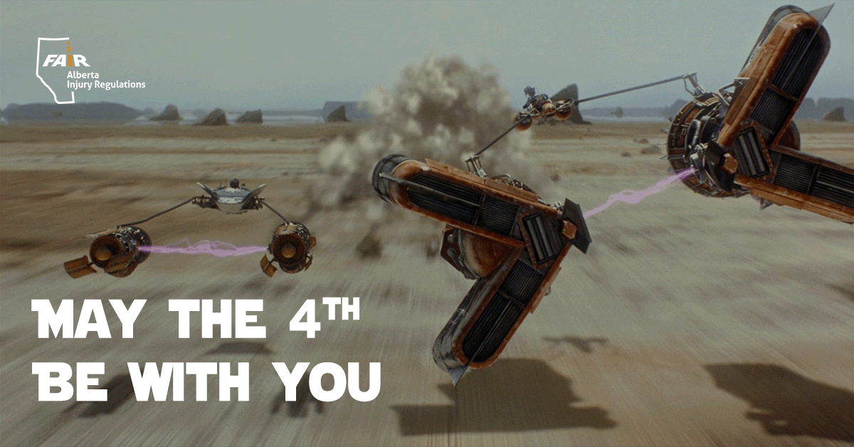 No-Fault insurance in any galaxy is bad for motor vehicle owners. Whether you're a motorcyclist on earth, or a podracer on Batuu. May the fourth be with you. #maytheforth #StarWars #nofault