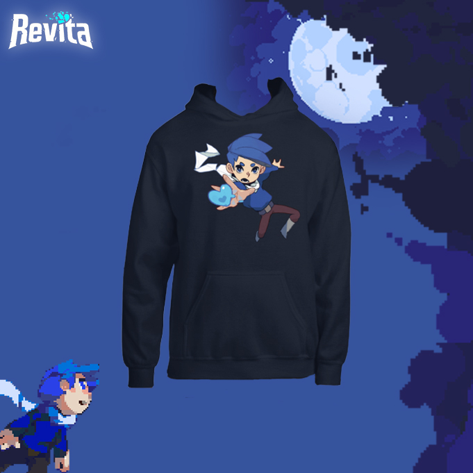 RevitaGame's tweet image. Exclusive giveaway - super limited edition hoodie! ✨

This is your only chance to get this fantastic hoodie:
🔹Follow @RevitaGame
🔹RT this tweet
🔹Comment which hat you like most in the game 🧢

Thank you @SchipTimmer for the awesome artwork! 💙