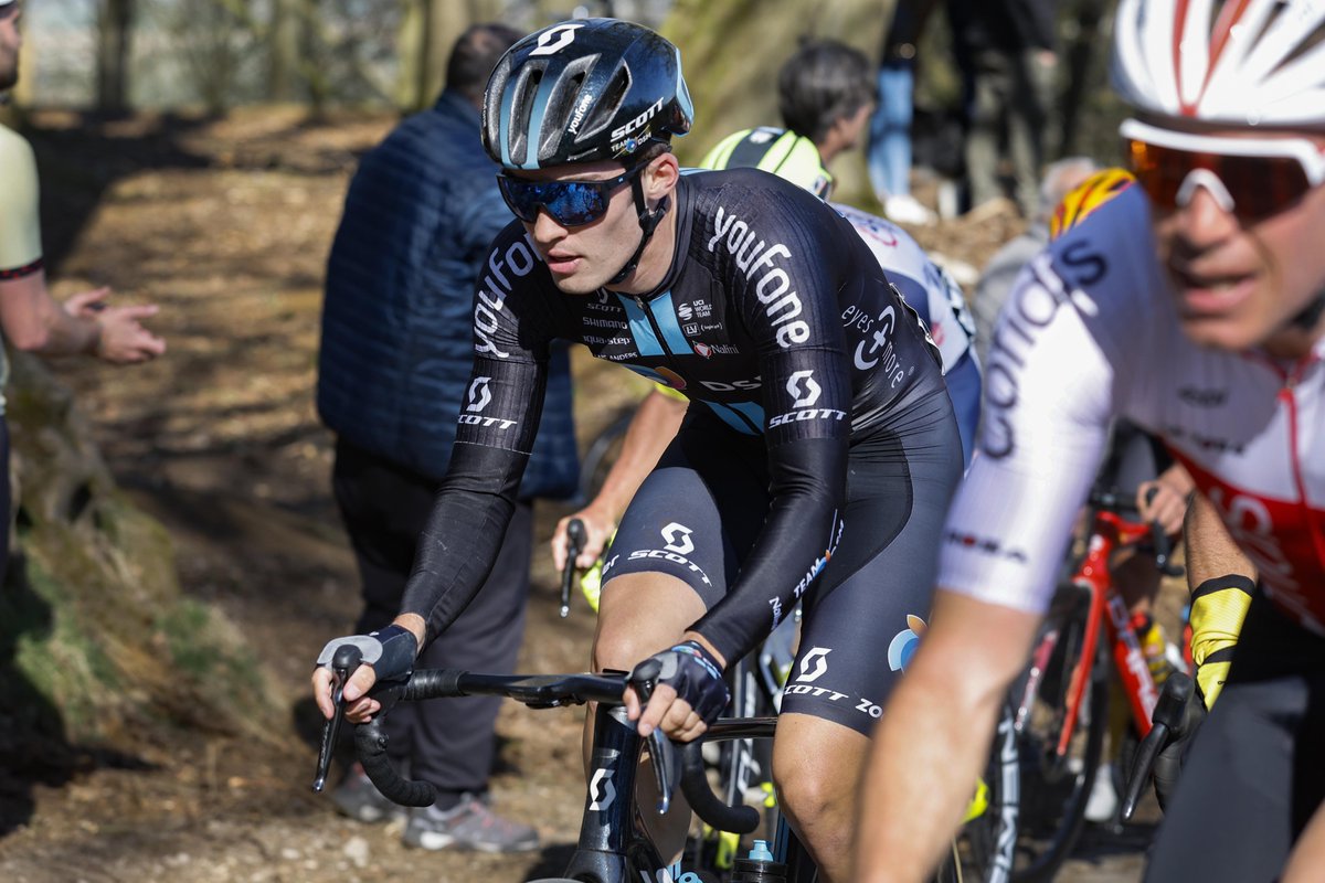 💬"We were sharp to be there in the group and hold it together. When the bunch calmed down we started to chase and the guys did a good job. Without them, I don’t think the break would have came back. On the local lap it was pretty tricky on narrow roads and short climbs."

#4JDD