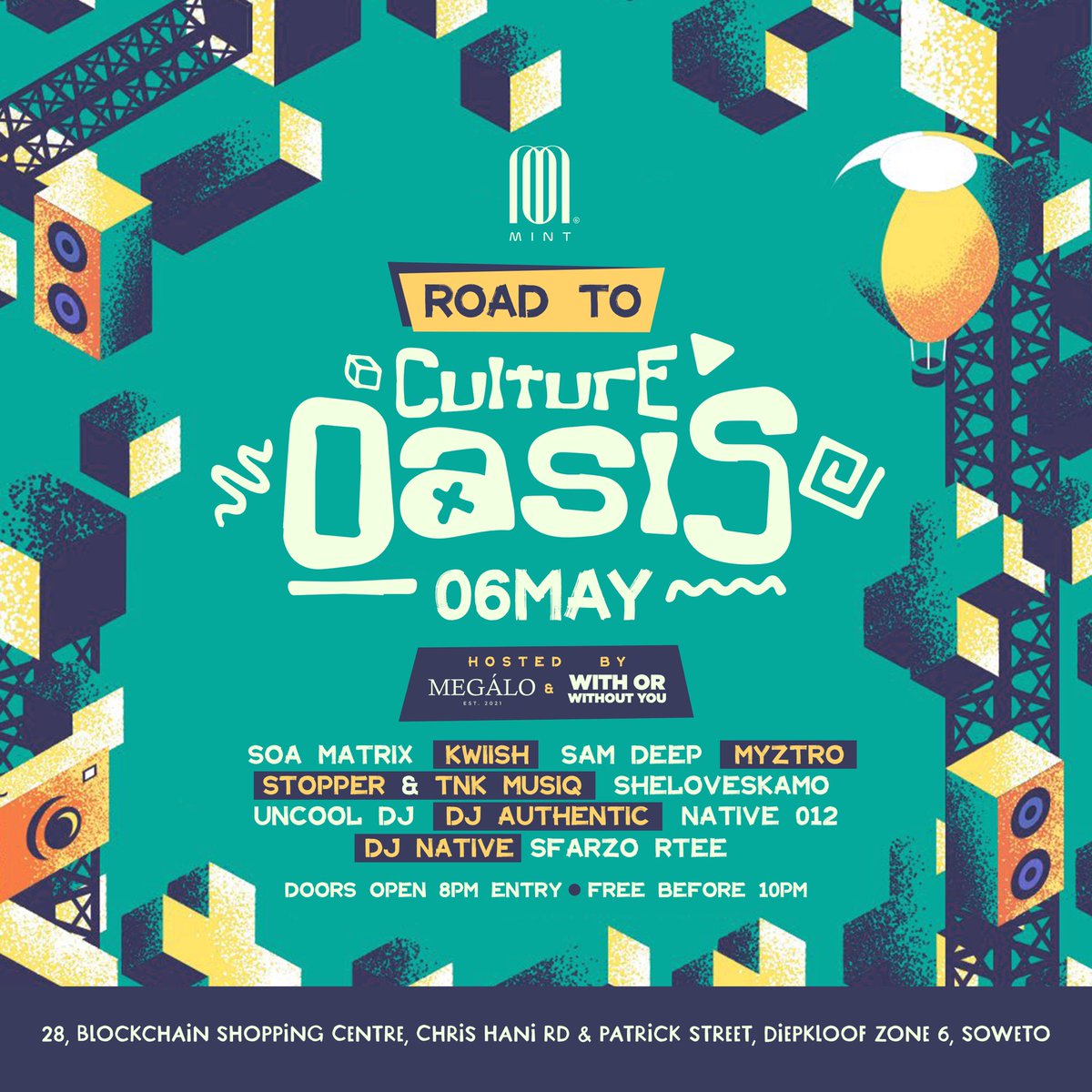 ANDFRIENDSJHB's tweet photo. ANGIFUNI UKUNGASHO ‼️‼️

🚨@MEGALOON5TH🚨
🚨WITHORWITHOUTYOU 🚨

#RoadToCultureOasis https://t.co/gvb2B2TIhS