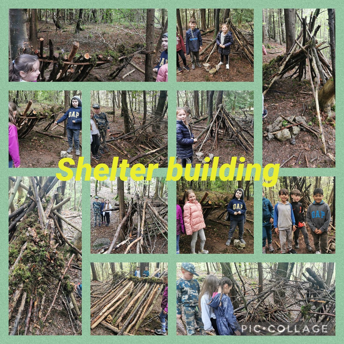 Our final activity - shelter building ⛺
There was some wonderful teamwork on display this afternoon 

We our now on our way home, exhausted, filthy, yet smiling!