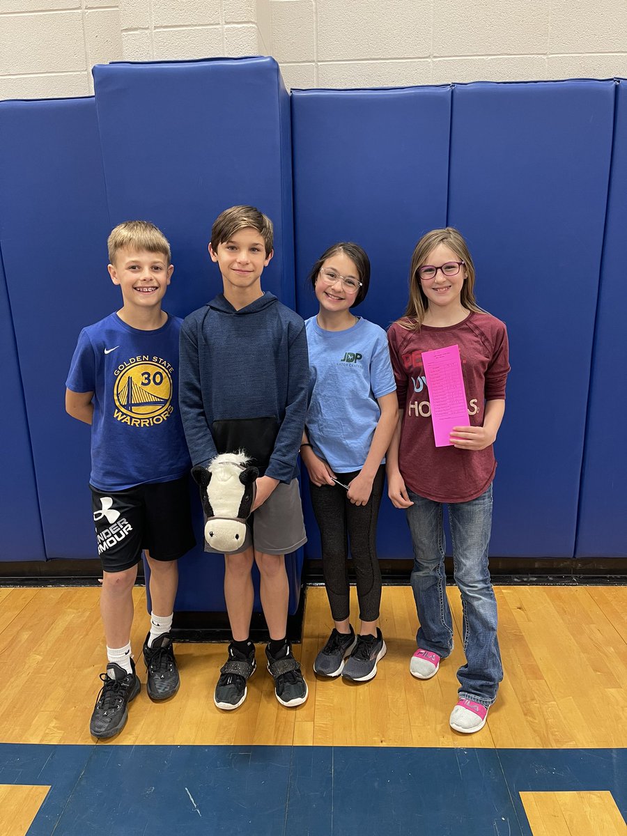 NEN5thgrade's tweet photo. “Genius Hour”—These are always so fun! Students have to prepare a presentation with student notes to go with, plan an activity and create a quiz on Google Forms. Piper’s lesson was about horses, and our activity was barrel racing! These 3 were our top winners! #studentsasteachers https://t.co/0p6WVSrRiR