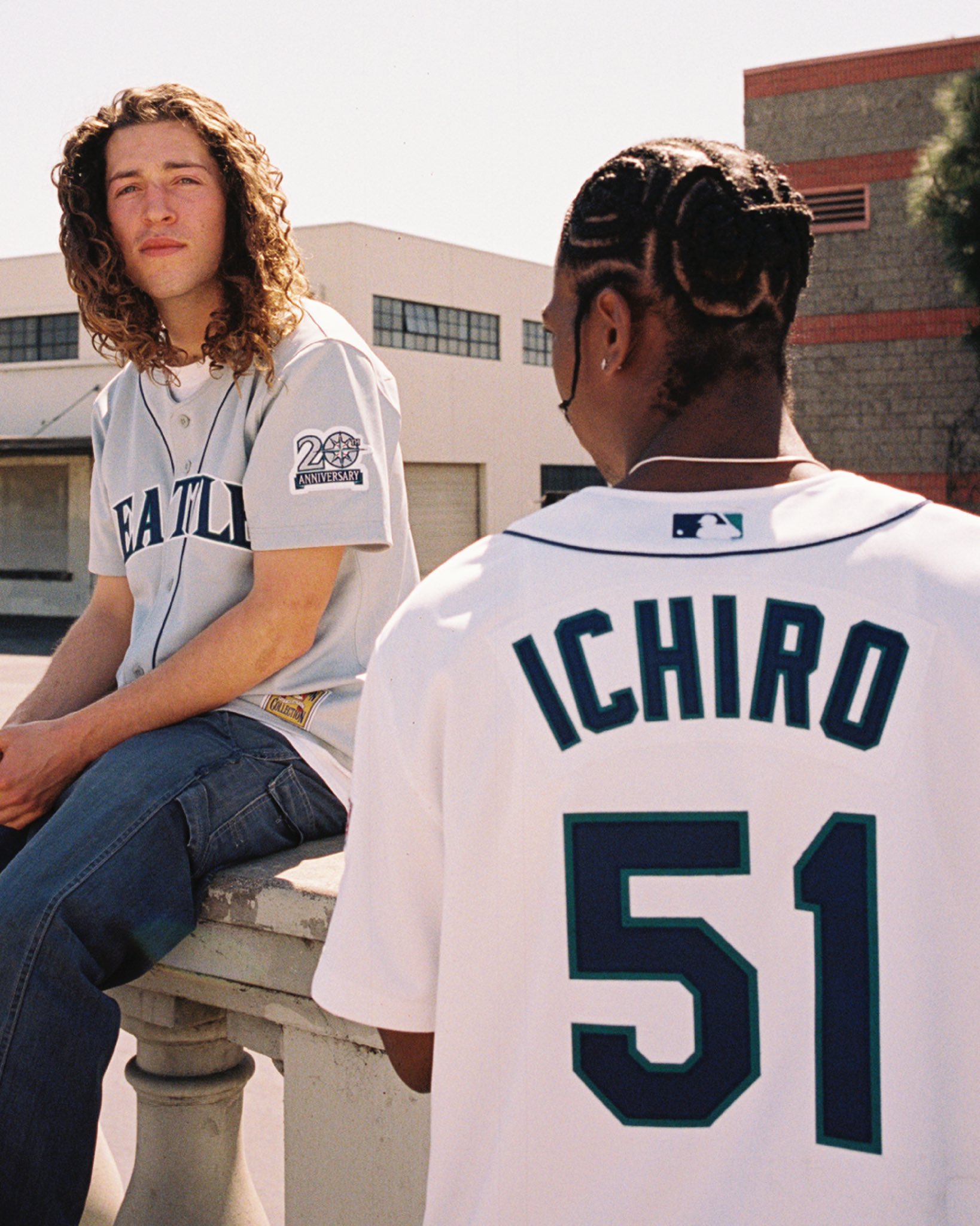 Mitchell & Ness on X: Two of Seattle's Most Legendary The 2001 Ichiro  Suzuki Seattle Mariners Authentic Jersey and 1997 Ken Griffey Jr. Authentic  Jersey are now available at  MLB trademarks