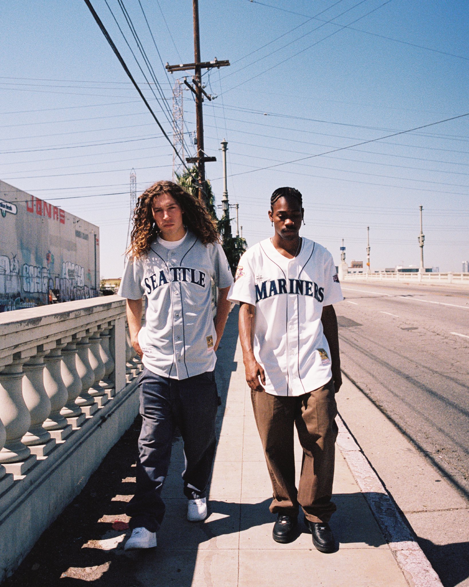 Mitchell & Ness on X: Two of Seattle's Most Legendary The 2001 Ichiro  Suzuki Seattle Mariners Authentic Jersey and 1997 Ken Griffey Jr. Authentic  Jersey are now available at  MLB trademarks