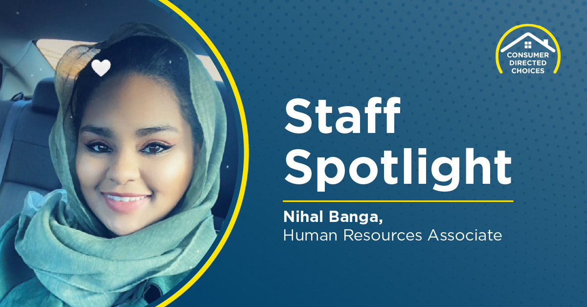 CDChoices_org's tweet image. For National Interpreter Appreciation Day, we&apos;re spotlighting our Human Resources Associate, Nihal Banga, who is a certified Arabic interpreter. Thanks for making our world better connected, Nihal! #InterpreterAppreciation