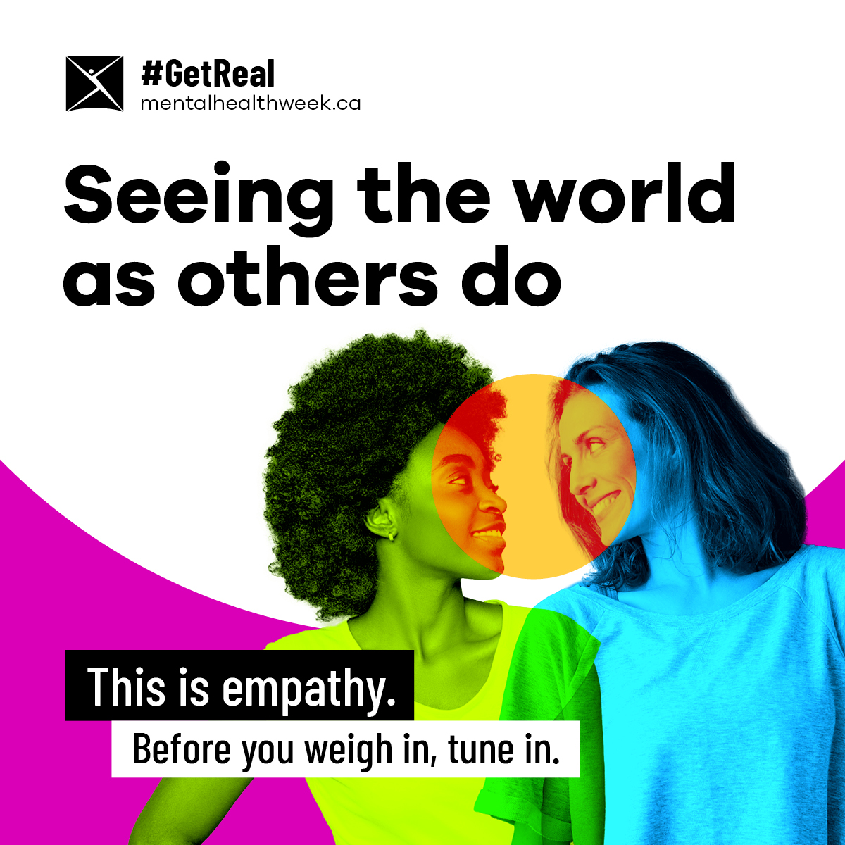 HamiltonFHT's tweet photo. Sometimes the best way to help is to make people feel seen and heard. That’s why this year’s #MentalHealthWeek is all about empathy. Learn how you can #GetReal about how to help at https://t.co/SLeJIX6x4k @CMHA_NTL https://t.co/StlcYCgdvN