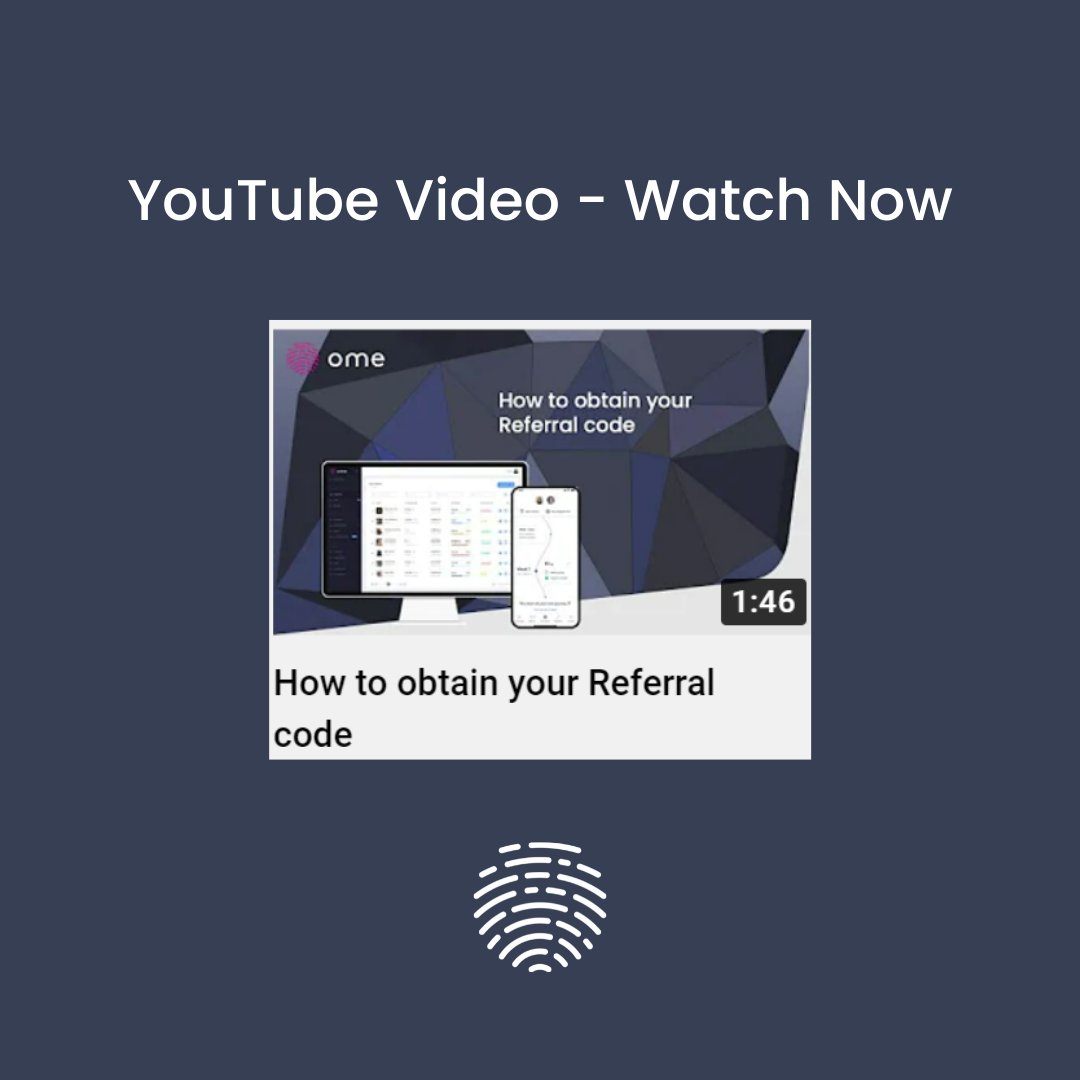 Head to our YouTube channel for this easy to follow guide on getting your OME Health referral code. youtube.com/watch?v=izDAeS…

#healthcoach #healthcoachuk