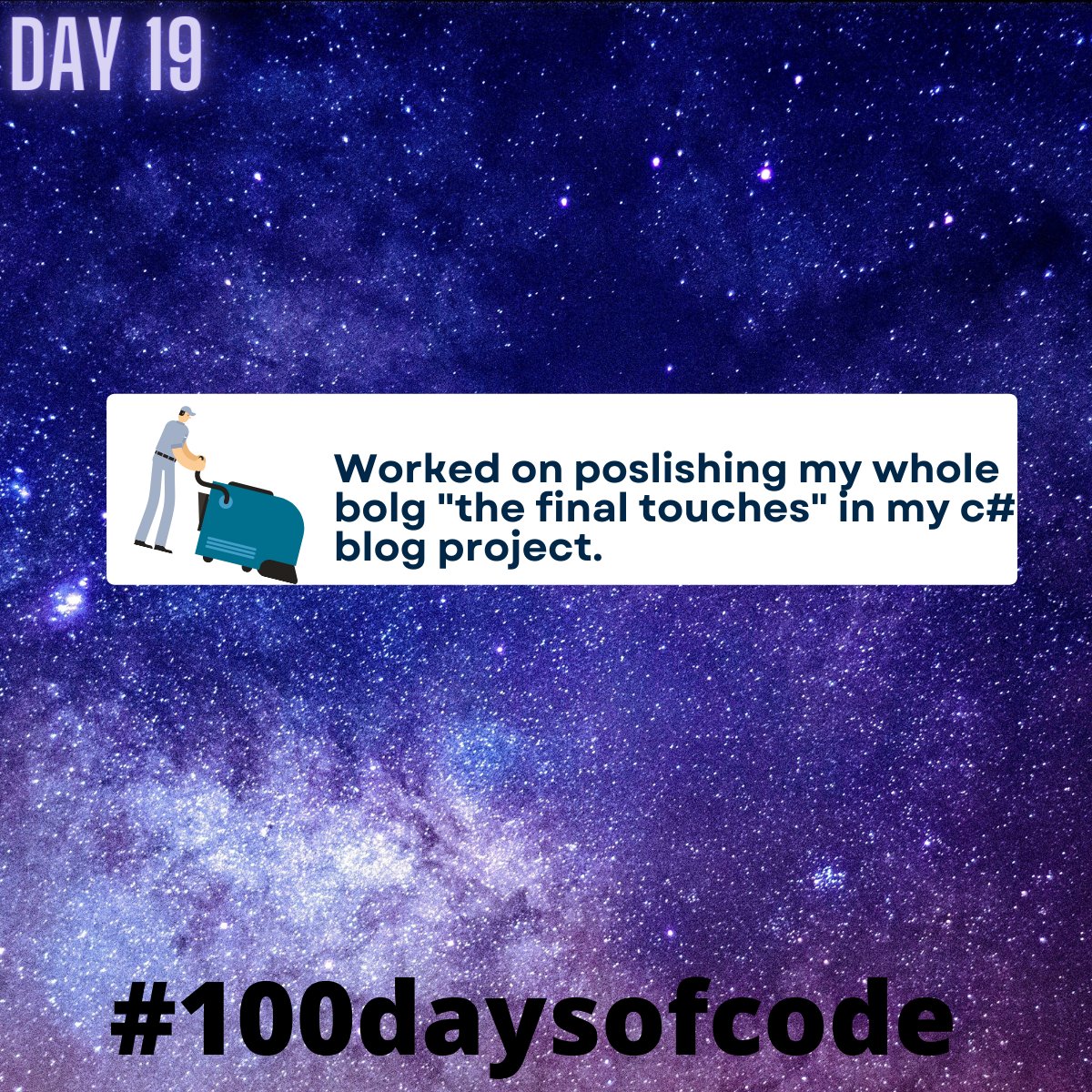 RigginDennis's tweet photo. #100DaysOfCode https://t.co/4ntP7196Ia