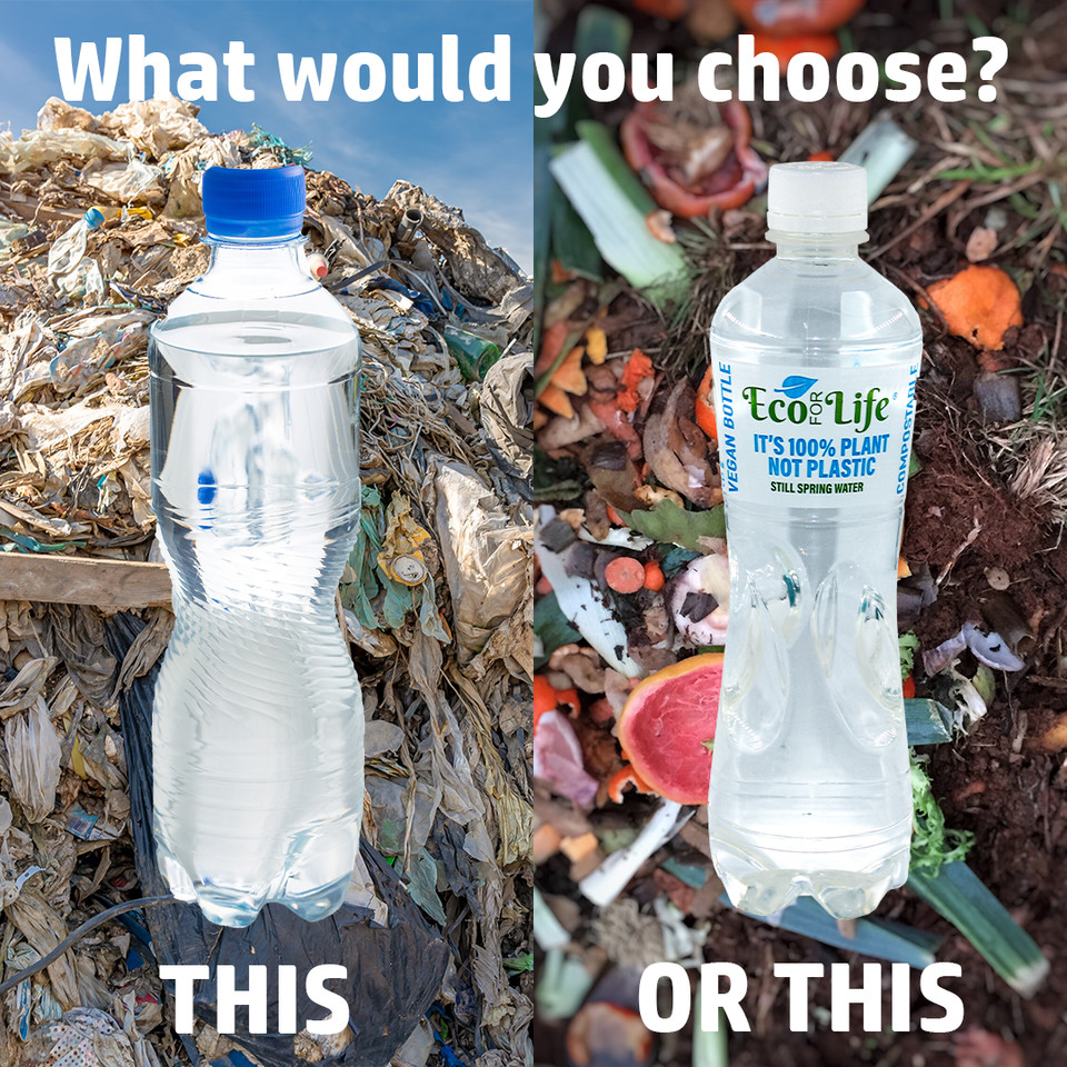 ecoforlifeeu's tweet image. On comparison a regular #plasticbottle can take anywhere between 20 to 500 years to completely #decompose. Eco For Life bottles are 100% #plantbased and will take 12 to 24 months to breakdown in a well managed domestic #compost heap. ♻️🌱

Which one would you choose? 🤔