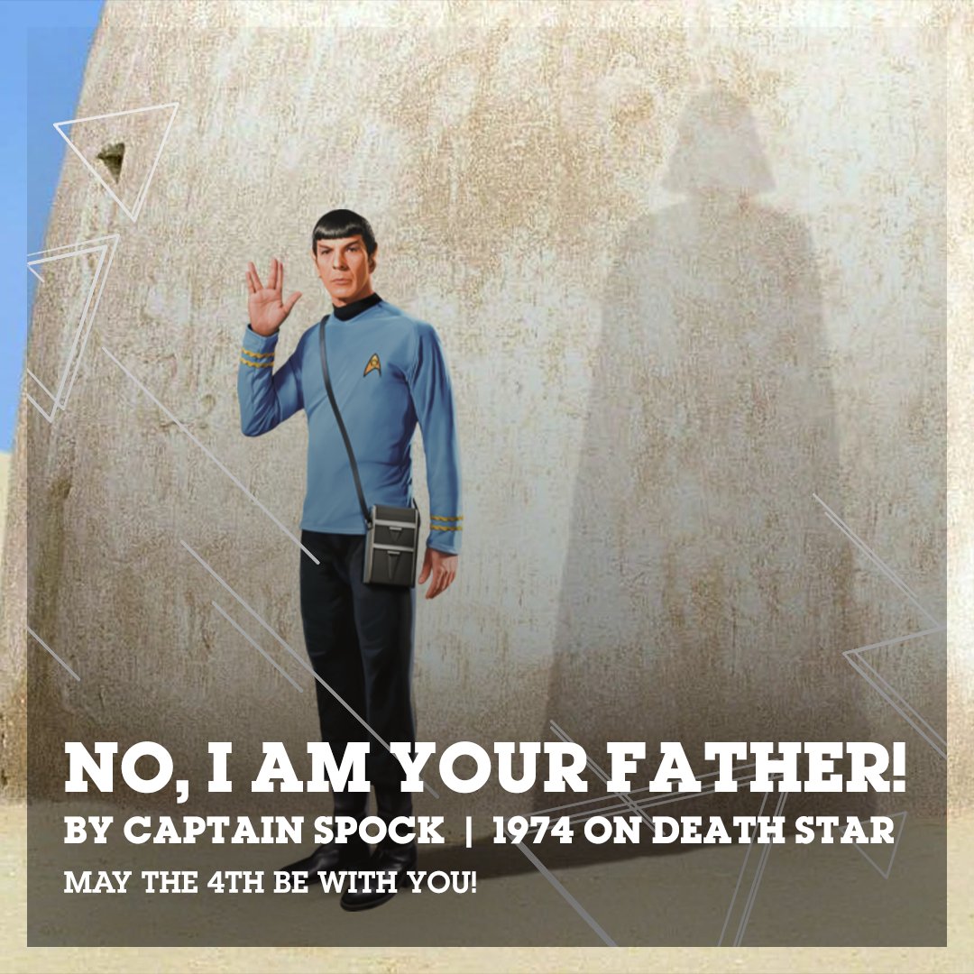  live long and prosper only a true star wars fan will get that quote