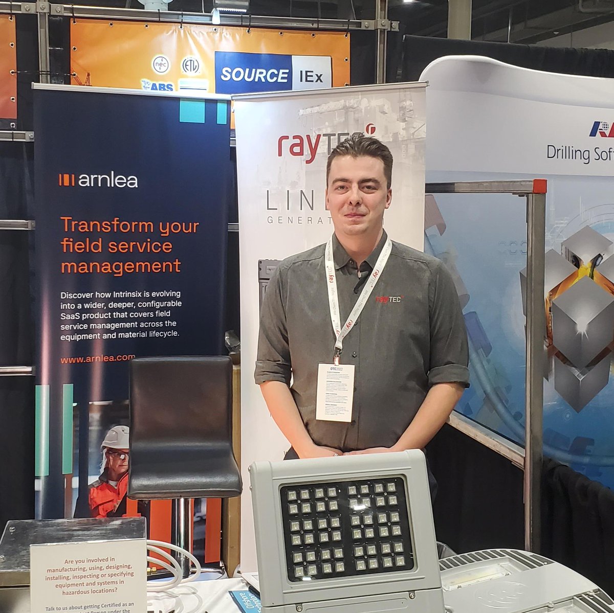 RaytecHazardous's tweet photo. It's great to be at @OTCevents!
Are you visiting #OTC2022 this week? If so, come down and speak to the team – Booth 3513. We'll be showcasing the new Mid Power #Flood luminaire!
#offshore #technology #hazardousareas #explosionprooflighting #lightingsolutions #lightingprojects https://t.co/NGapChU5tE