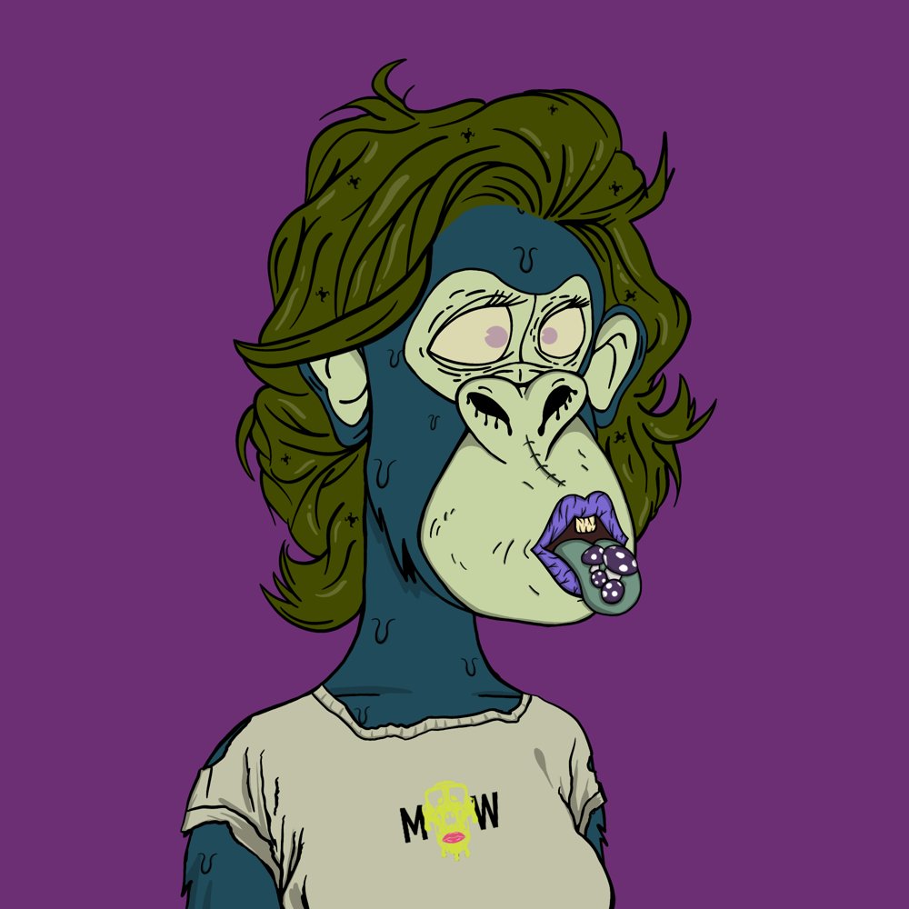 BlueChimpz's tweet photo. Don't look now but @MutantApeWives continue the remarkable comeback story of the year as they mint out the last few #NFTs of the "lost" collection! Happy #MAW the 4th! #MAWsHouse #SuperCommunity https://t.co/jMpDNUr1iB
