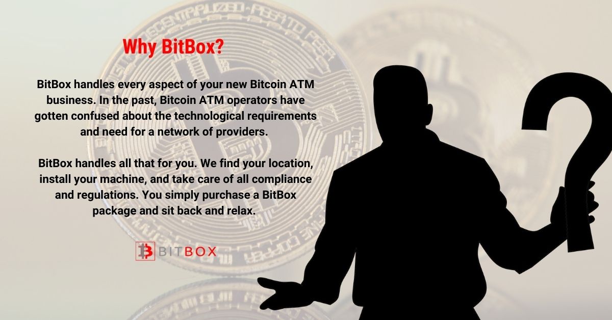 Why BitBox? BitBox handles every aspect of your new #BitcoinATM business. In the past, Bitcoin ATM operators have gotten confused about the technological requirements and need for a network of providers. Bitbox handles all that for you. 👉  bitboxatm.co/host-bitcoin-a…

#crypto