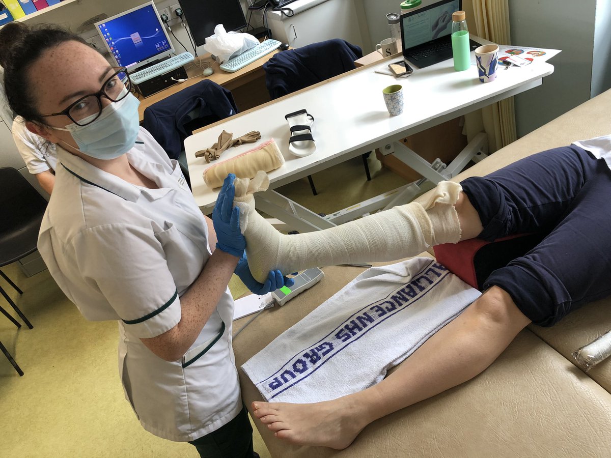 SalfordSRU's tweet photo. Today’s in-service training…a practical session looking at a range of different splints available and chance to practice our splinting skills within the #occupationaltherapy and #physiotherapy team! 🙌🏻 #strokerehab @salfordroyalot @srftphysio https://t.co/CCTZNYeA69