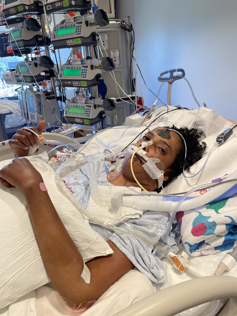 pinkylibra923's tweet photo. A year ago today, I died on the table &amp; was brought back w/ CPR &amp; meds. God wasn’t finished w/me yet. God helped me to go to LA &amp; see my @ElDeBarge in December. Thks @GDLVSME2 for pushing my wheel chair. Still recuperating. Live your best life. Life can change in an instant.🙏🏽💕 https://t.co/1ZbwE7fFfp