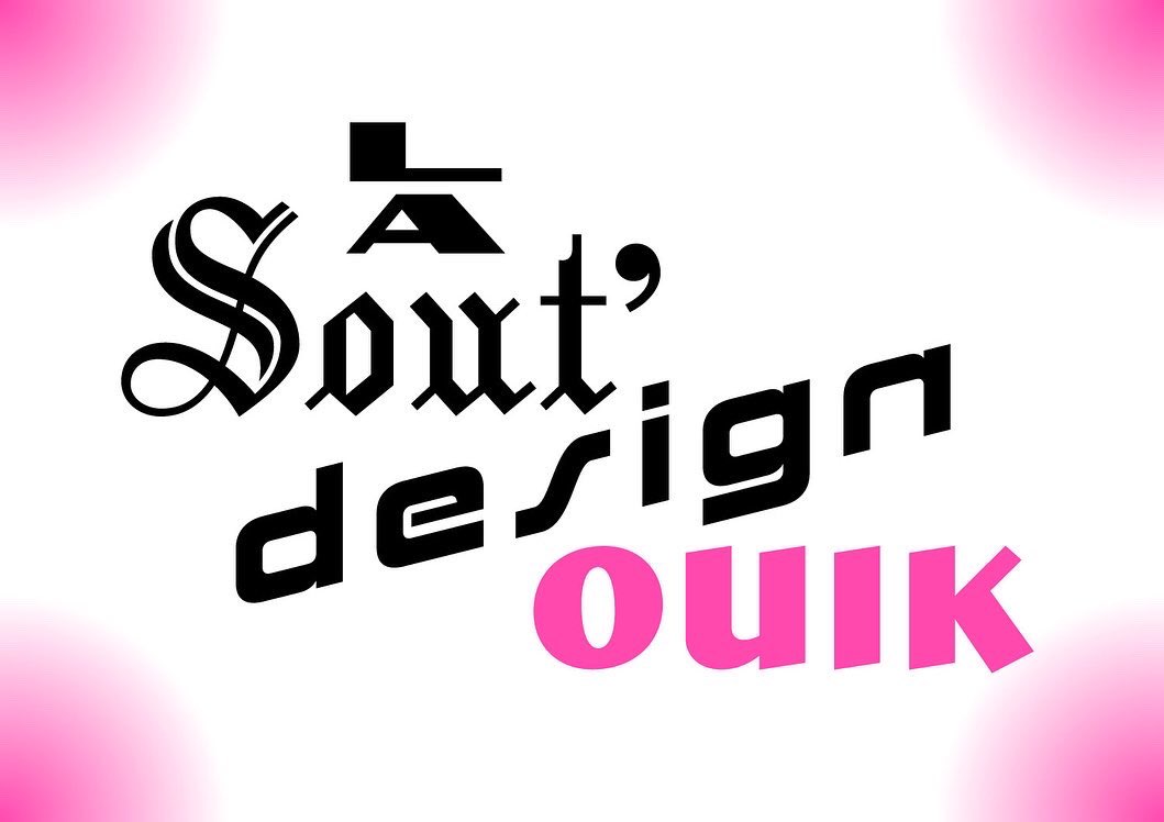Jack_Usine's tweet photo. Création d’un lettrage pour La Sout’ Design Ouik, un tout nouveau festival visant à faire rayonner le Design sostranien. Ce Festival est organisé par Philiaa (association d'enseignants et d'étudiants de design de la cité scolaire Raymond Loewy) https://t.co/ie7ziMKvR7