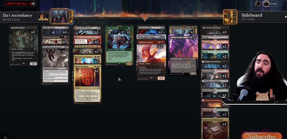 mtg_malone's tweet photo. I don't want to sound like...I don't know...a shmock? But holy moly, this might be my greatest creation in a long freaking time! #Riveteers got me all excited anyways and the seriously delivered! link in description
Gonna play it some on stream tomorrow!
@fireshoes @mtgazone https://t.co/KUJQWEhHq0