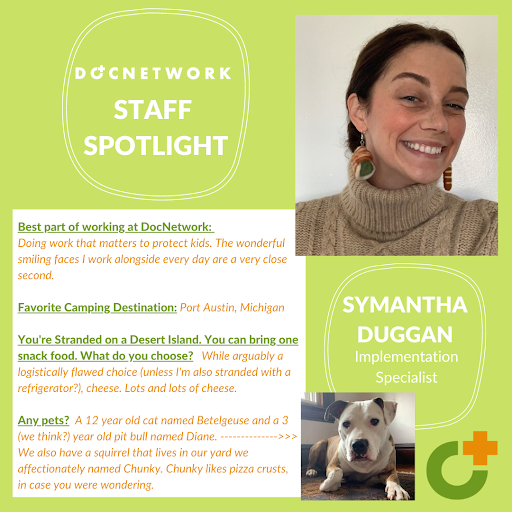 SchoolDoc's tweet photo. Today we’re shining the Staff Spotlight on Symantha Duggan! 

Symantha is a Client Success Manager on our team. Working with clients from a diverse range of organizations, she excels at identifying needs and implementing thoughtful solutions. We're so lucky to have her with us! https://t.co/hYeiy3x5rw