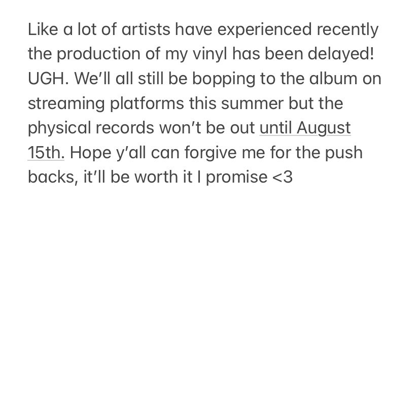 My new album Every Single Thing, coming June 10th <3 U READY?