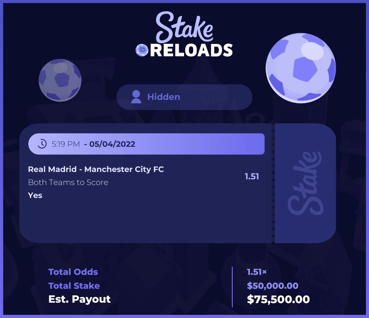 Stake Reloads tweet media