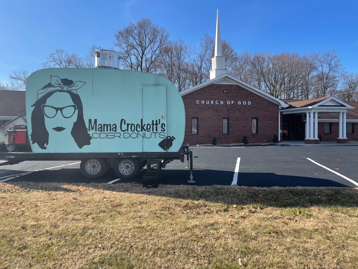 THIS WEEK'S SPOTS 🚛

🍩 TODAY: Rocky Mount, VA - Farmers Market

🍩 FRI: Bedford, VA - Church of God

🍩 SAT: Salem, VA - Northwest Ace