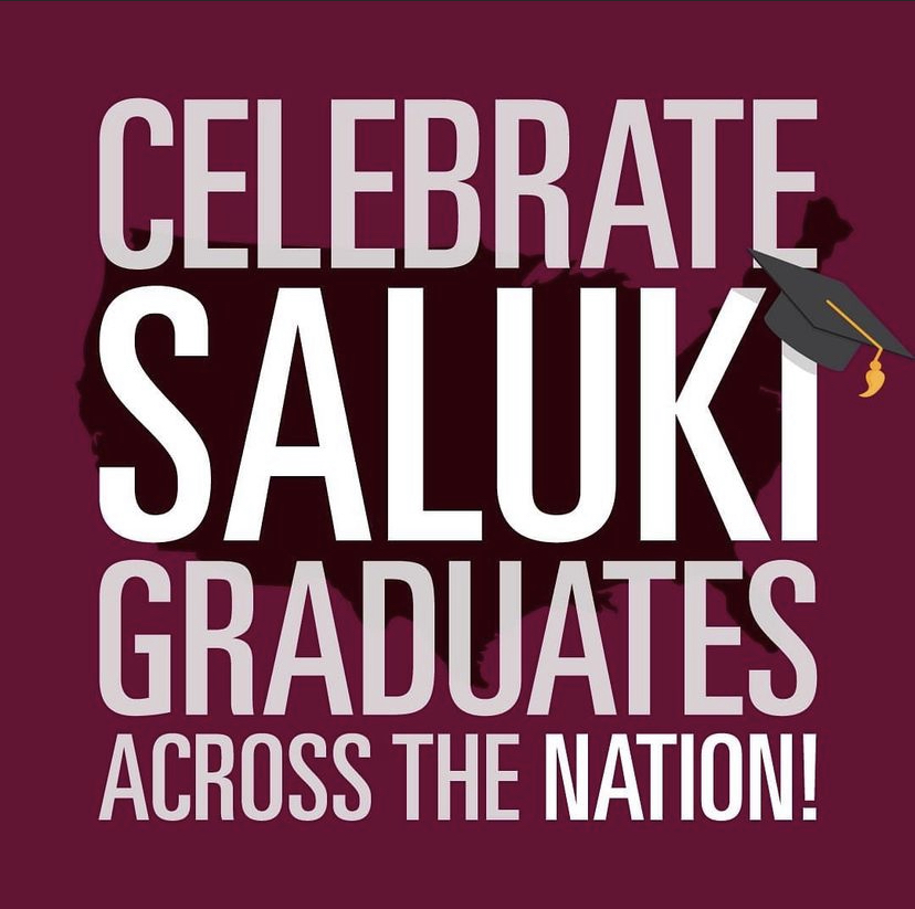 You made it!! Congratulations to all of the Saluki graduates!👏🎉 #SIU
