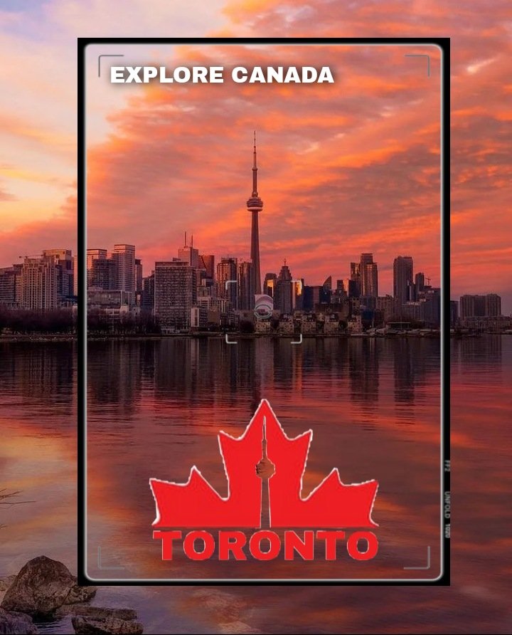 Toronto, the capital of the province of Ontario, is a major Canadian city along Lake Ontario’s northwestern shore. It's a dynamic metropolis with a core of soaring skyscrapers, all dwarfed by the iconic, free-standing CN Tower. 
source - Google
