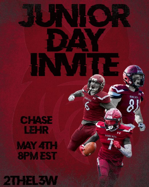 Thank you Coach @JamesMayden and @Bates_Football for the Junior Day invite! #2THEL3W #ROLLCATS @BuckarooFB
