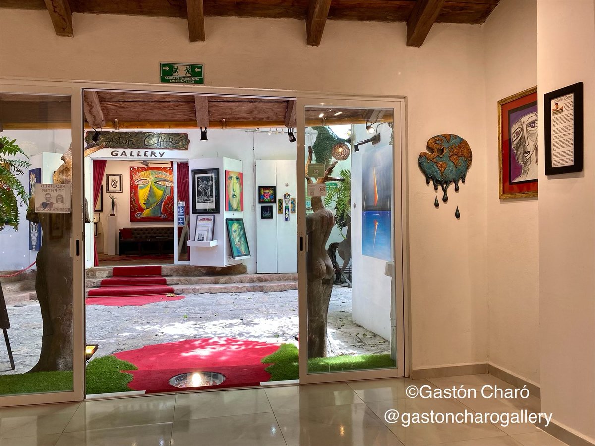 gastoncharo's tweet photo. #GastonCharoGallery in #PlayadelCarmen founded in 2000 and supporting over 40 artists. Finde me on: https://t.co/hwqt68aIQa 

#art #artgallery #GastónCharó #Charó #artwork #xcaretarte #azulik #tulum #arttulum #cancun #mayakoba #playacar https://t.co/cFkfXxMRDF