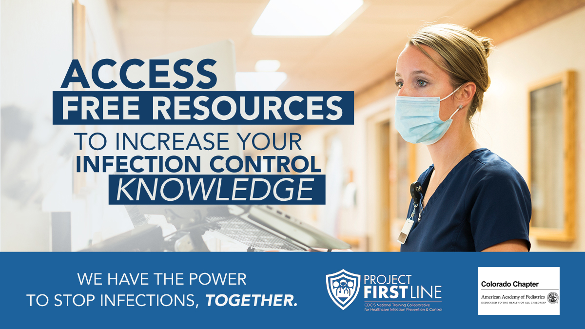 AAP Colorado Chapter (@colorado_aap) on Twitter photo CDC’s Project Firstline has released new content, developed with healthcare workers like you, to help you confidently understand and apply the infection control actions that help protect your patients, your coworkers, and yourselves. Don’t miss out:
bit.ly/3tByZqy. CDC’s Project Firstline has released new content, developed with healthcare workers like you, to help you confidently understand and apply the infection control actions that help protect your patients, your coworkers, and yourselves. Don’t miss out:
bit.ly/3tByZqy.
