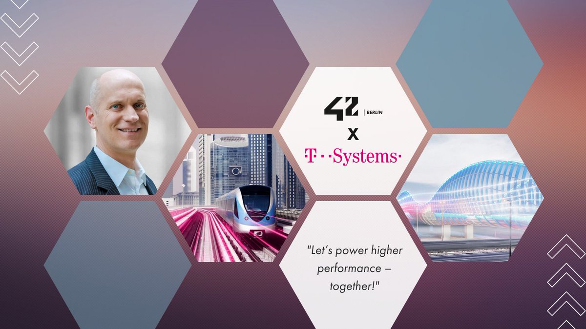 42_berlin's tweet photo. #42Berlin is proud to have T-Systems [TAG] as a partner not only because of the work they do, but the way they think. 🗯️ 💥

Read below to see some of the wisdom Georg Pepping shared with us. https://t.co/0puO5EIlSY