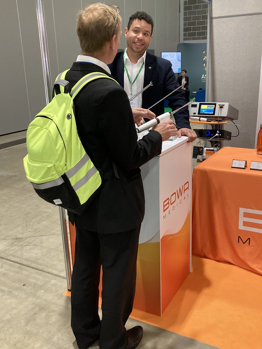 BOWAMEDICALUK's tweet photo. Day 2 of the #ASGBI2022 

We have enjoyed showing our premium technology #BOWALOTUS and #AEONendostapler to the delegates and discussing surgical training opportunities.

We look forward to the social programme later today! https://t.co/XwjnoQSEei