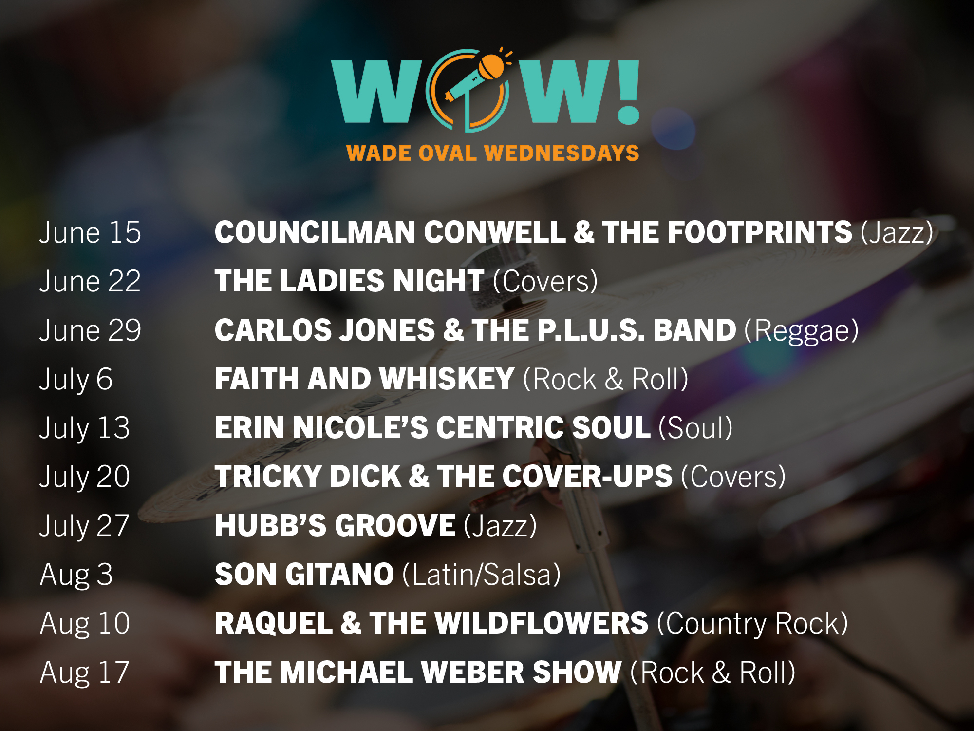 University Circle on Twitter "Drumroll, please… The lineup for the