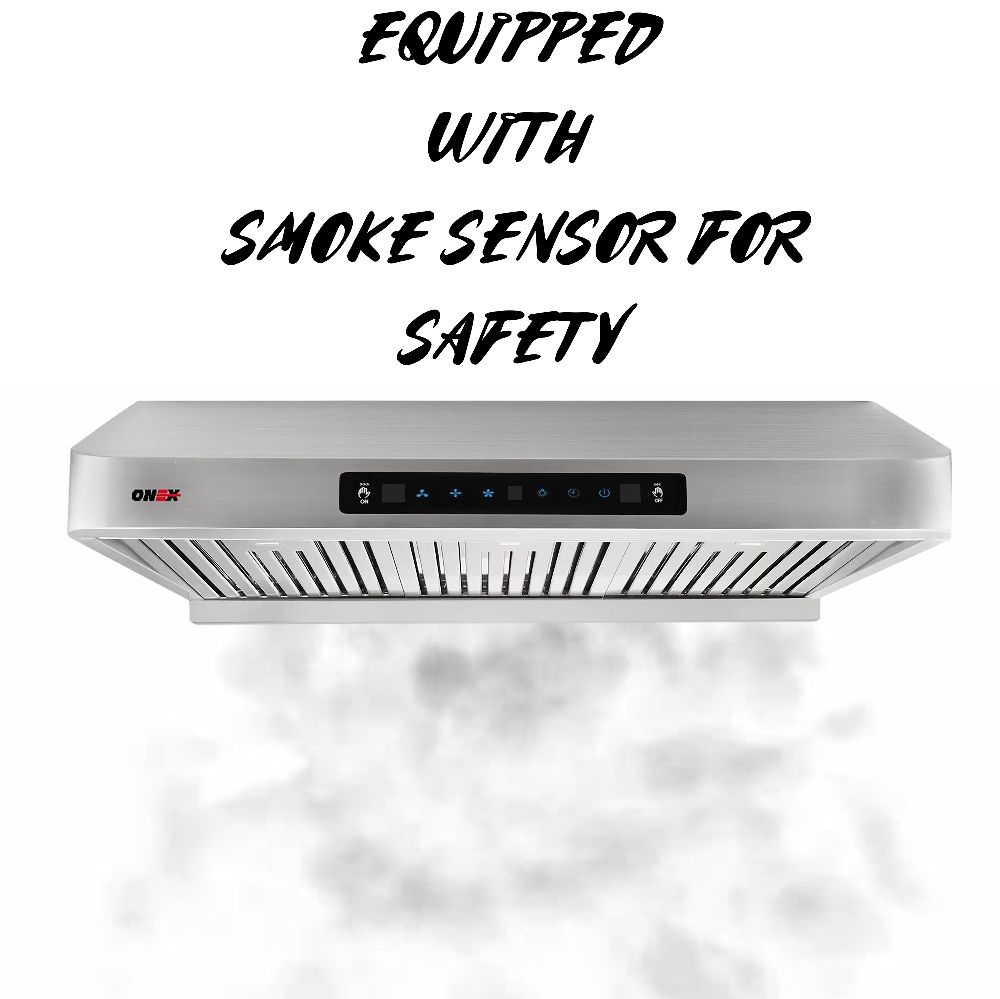 onexcanada's tweet photo. #Onex OHF90R #rangehood is equipped with with handsfree sensors, 6 speed 850 #CFM motor, soft-touch control panel, dual LED lights, #diswashsafe stainless steel baffle filters and a smoke sensor for your safety and comfort.

Contact us for more information - sales@onexcanada.ca https://t.co/ToMQwB4KlB